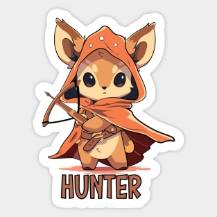 A deer hunter Sticker